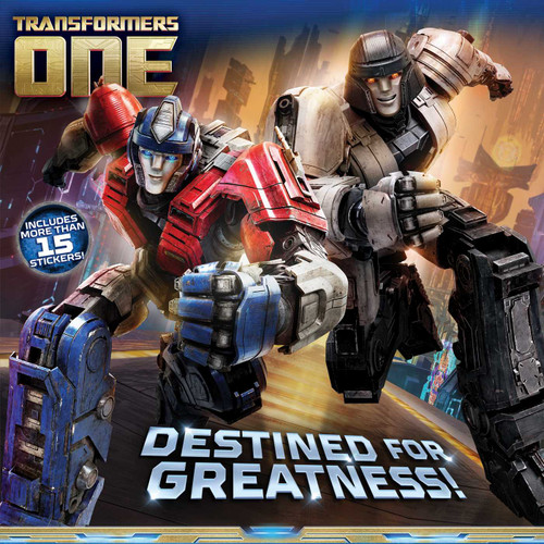 Destined for Greatness! (Transformers One) book cover by 
