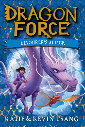 Devourer's Attack (Dragon Force) book cover by Katie Tsang, Kevin Tsang
