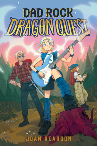 Dad Rock Dragon Quest book cover by Joan Reardon