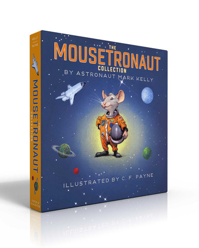 The Mousetronaut Collection (Boxed Set): Mousetronaut; Mousetronaut Goes to Mars; Mousetronaut Saves the World (The Mousetronaut Series) book cover by Mark Kelly