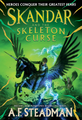Skandar and the Skeleton Curse (Skandar) book cover by A.F. Steadman