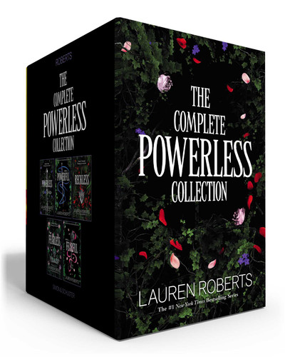 The Complete Powerless Collection (Boxed Set): Powerless, Powerful, Reckless, Fearless, Fearful (The Powerless Trilogy) book cover by Lauren Roberts