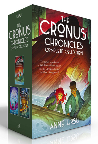 The Cronus Chronicles Complete Paperback Collection (Boxed Set): The Shadow Thieves; The Siren Song; The Immortal Fire (The Cronus Chronicles) book cover by Anne Ursu