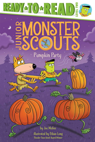 Pumpkin Party: Ready-to-Read Level 2 (Junior Monster Scouts) book cover by Joe McGee