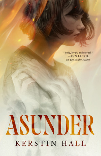Asunder book cover by Kerstin Hall