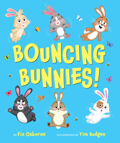 Bouncing Bunnies! book cover by Fiz Osborne