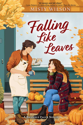 Falling Like Leaves (Bramble Falls) book cover by Misty Wilson
