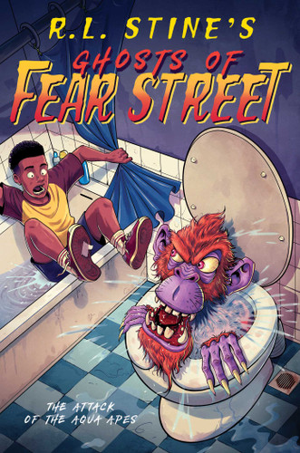 The Attack of the Aqua Apes (Ghosts of Fear Street) book cover by R.L. Stine