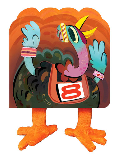 Turkey Trot book cover by Jeffrey Burton