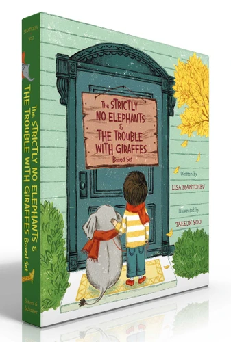 The Strictly No Elephants & The Trouble with Giraffes Boxed Set: Strictly No Elephants; The Trouble with Giraffes (The Pet Club Series) book cover by Lisa Mantchev