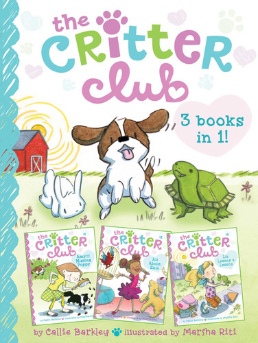 Critter Club 3 Books in 1!: Amy and the Missing Puppy; All About Ellie; Liz Learns a Lesson (The Critter Club) book cover by Callie Barkley