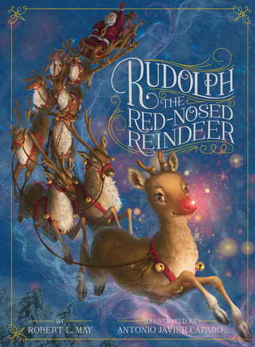 Rudolph the Red-Nosed Reindeer book cover by Robert L. May