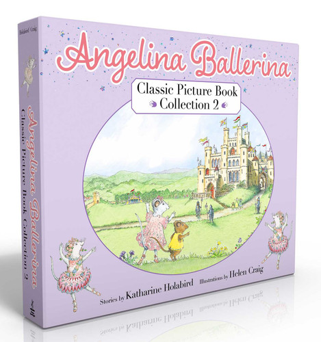 Angelina Ballerina Classic Picture Book Collection 2 (Boxed Set): Angelina at the Palace; Angelina, Star of the Show; Angelina's Big City Ballet (Angelina Ballerina) book cover by Katharine Holabird