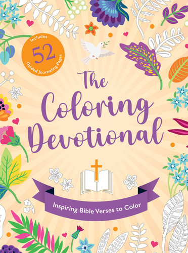 The Coloring Devotional book cover by Rachel Mayew