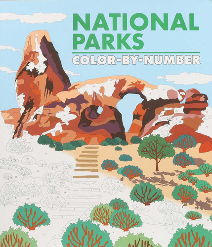 National Parks Color-by-Number (Color-by-Number) book cover by Editors of Thunder Bay Press
