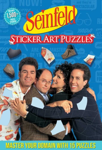 Seinfeld Sticker Art Puzzles (Sticker Art Puzzles) book cover by Steve Behling