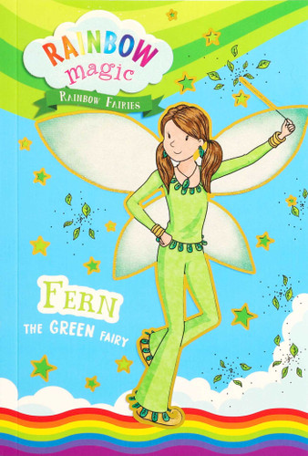 Rainbow Magic Rainbow Fairies Book #4: Fern the Green Fairy (Rainbow Magic) book cover by Daisy Meadows