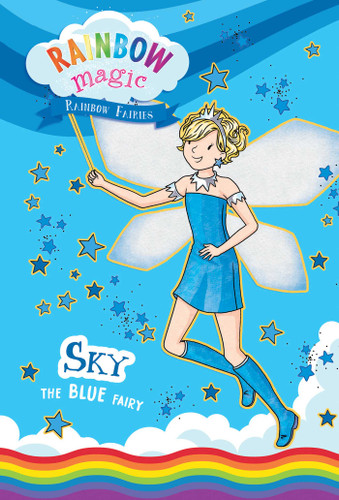 Rainbow Magic Rainbow Fairies Book #5: Sky the Blue Fairy (Rainbow Magic) book cover by Daisy Meadows