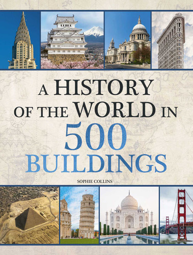 History of the World in 500 Buildings book cover by Sophie Collins