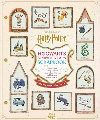 Harry Potter School Years Scrapbook book cover by Editors of Thunder Bay Press