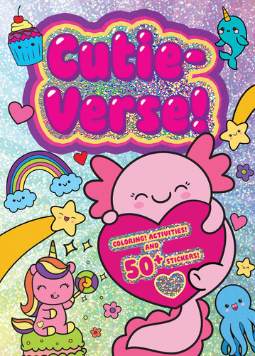 Jumbo Foil Coloring Book: Cutie-Verse (Jumbo 224-Page Coloring Book) book cover by Editors of Silver Dolphin Books