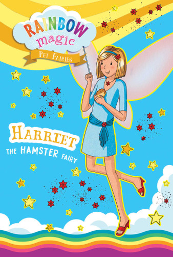 Rainbow Magic Pet Fairies Book #5: Harriet the Hamster Fairy (Rainbow Magic) book cover by Daisy Meadows
