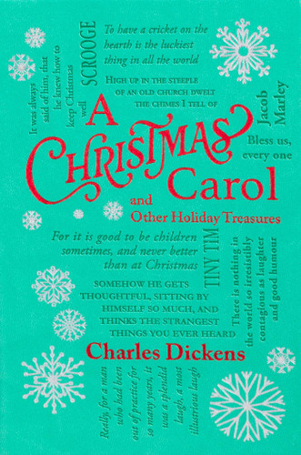 Christmas Carol and Other Holiday Treasures (Word Cloud Classics) book cover by Charles Dickens