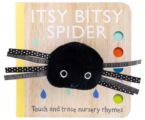 Touch and Trace Nursery Rhymes: Itsy Bitsy Spider Finger Puppet Book (Touch and Trace Nursery Rhymes) book cover by 