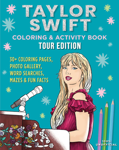 Taylor Swift Coloring & Activity Book: Tour Edition (Pop Culture Color & Activity) book cover by Editors of Thunder Bay Press