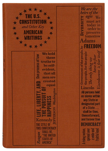 U.S. Constitution and Other Key American Writings (Word Cloud Classics) book cover by Founding Fathers