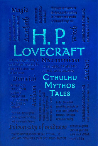 H. P. Lovecraft Cthulhu Mythos Tales (Word Cloud Classics) book cover by H. P. Lovecraft