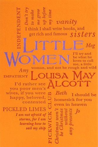 Little Women (Word Cloud Classics) book cover by Louisa May Alcott