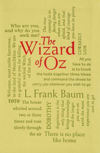 The Wizard of Oz (Word Cloud Classics) book cover by L. Frank Baum