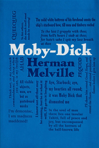 Moby-Dick (Word Cloud Classics) book cover by Herman Melville