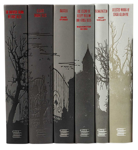 Word Cloud Classics: Horror Collection (Word Cloud Classics) book cover by Editors of Canterbury Classics