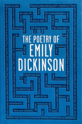 The Poetry of Emily Dickinson (Word Cloud Classics) book cover by Emily Dickinson