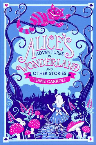 Alice's Adventures in Wonderland and Other Stories (Leather-bound Classics) book cover by Lewis Carroll