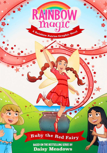 Rainbow Magic Rainbow Fairies #1: Ruby the Red Fairy Graphic Novel (Rainbow Magic) book cover by Daisy Meadows, Erika Turner