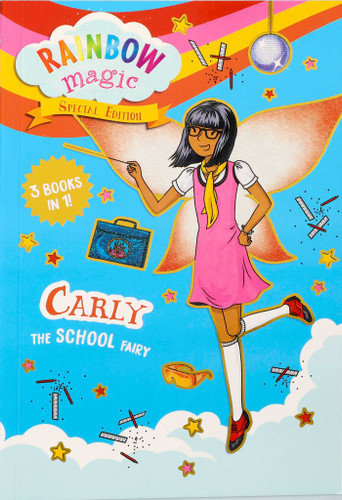 Rainbow Magic Special Edition: Carly the School Fairy (Rainbow Magic) book cover by Daisy Meadows