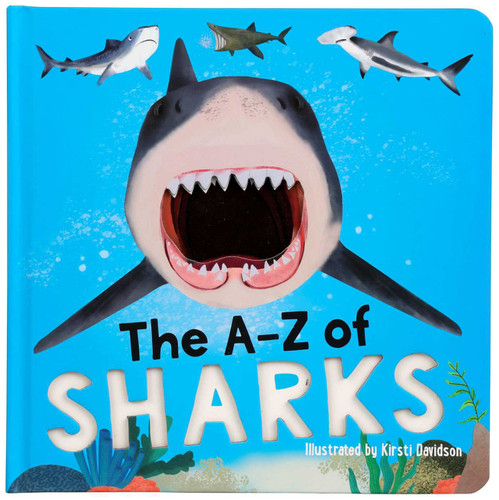 The A-Z of Sharks book cover by Editors of Silver Dolphin Books