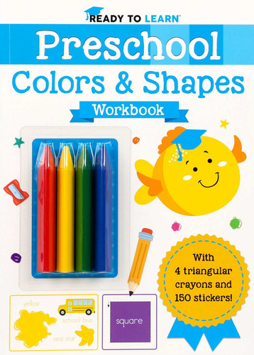 Ready to Learn: Preschool Colors & Shapes Workbook (Ready to Learn) book cover by Editors of Silver Dolphin Books