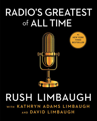 Radio's Greatest of All Time book cover by Rush Limbaugh