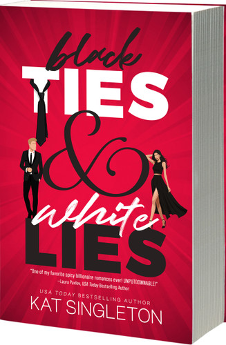 Black Ties & White Lies book cover by Kat Singleton