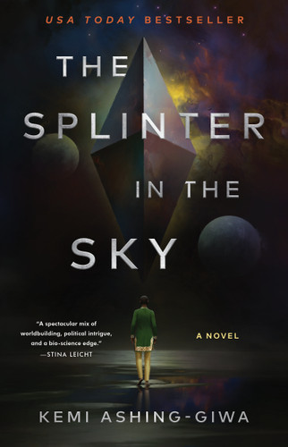 The Splinter in the Sky book cover by Kemi Ashing-Giwa