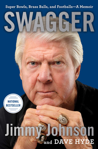 Swagger: Super Bowls, Brass Balls, and Footballs—A Memoir book cover by Jimmy Johnson, Dave Hyde