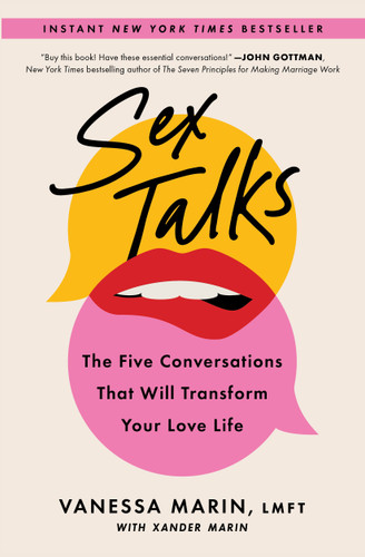 Sex Talks: The Five Conversations That Will Transform Your Love Life book cover by Vanessa Marin
