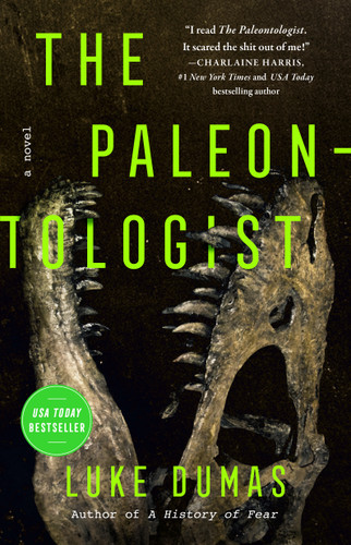 The Paleontologist: A Novel book cover by Luke Dumas