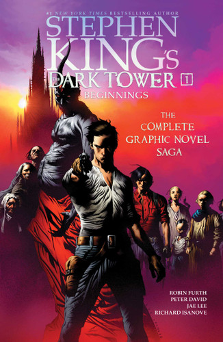 Stephen King's The Dark Tower: Beginnings Graphic Novel Omnibus (Stephen King's The Dark Tower: Beginnings) book cover by Stephen King, Peter David, Robin Furth