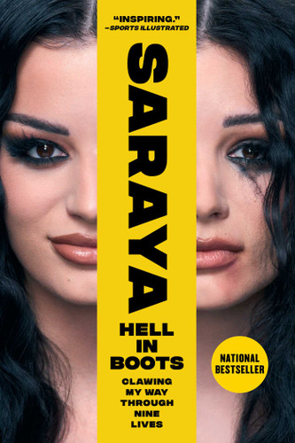 Hell in Boots: Clawing My Way Through Nine Lives book cover by Saraya-Jade Bevis