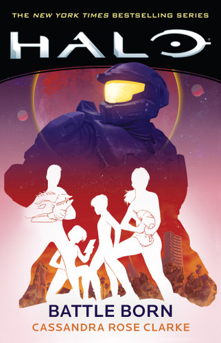 Halo: Battle Born (Halo) book cover by Cassandra Rose Clarke